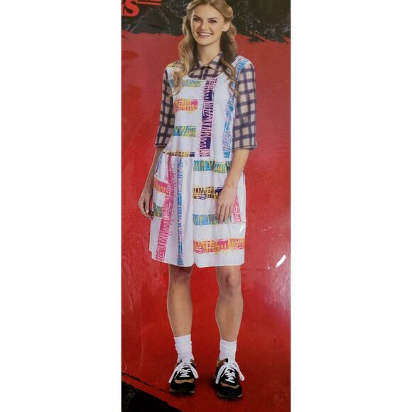 Halloween Women's NetFlix Stranger Things Female Costume XLarge 18-20 Plus Dress - Picture 1 of 2